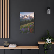 Mount Rainier Wildflower Meadow Wall Art & Canvas Print