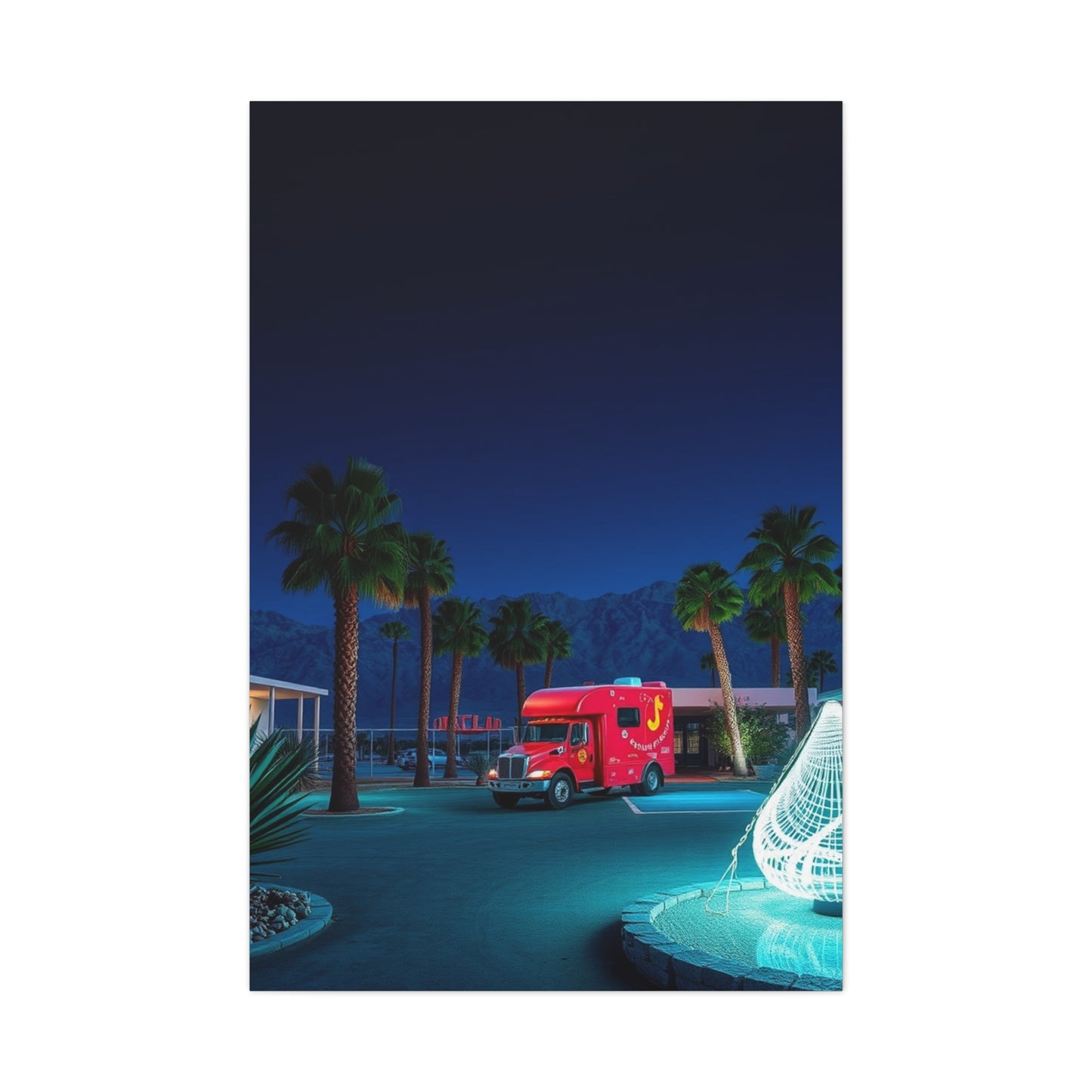 Palm Springs Art Luxury Canvas Wall Art & Canvas Print