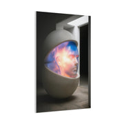 Surreal Cosmic Mind Sculpture Wall Art & Canvas Print