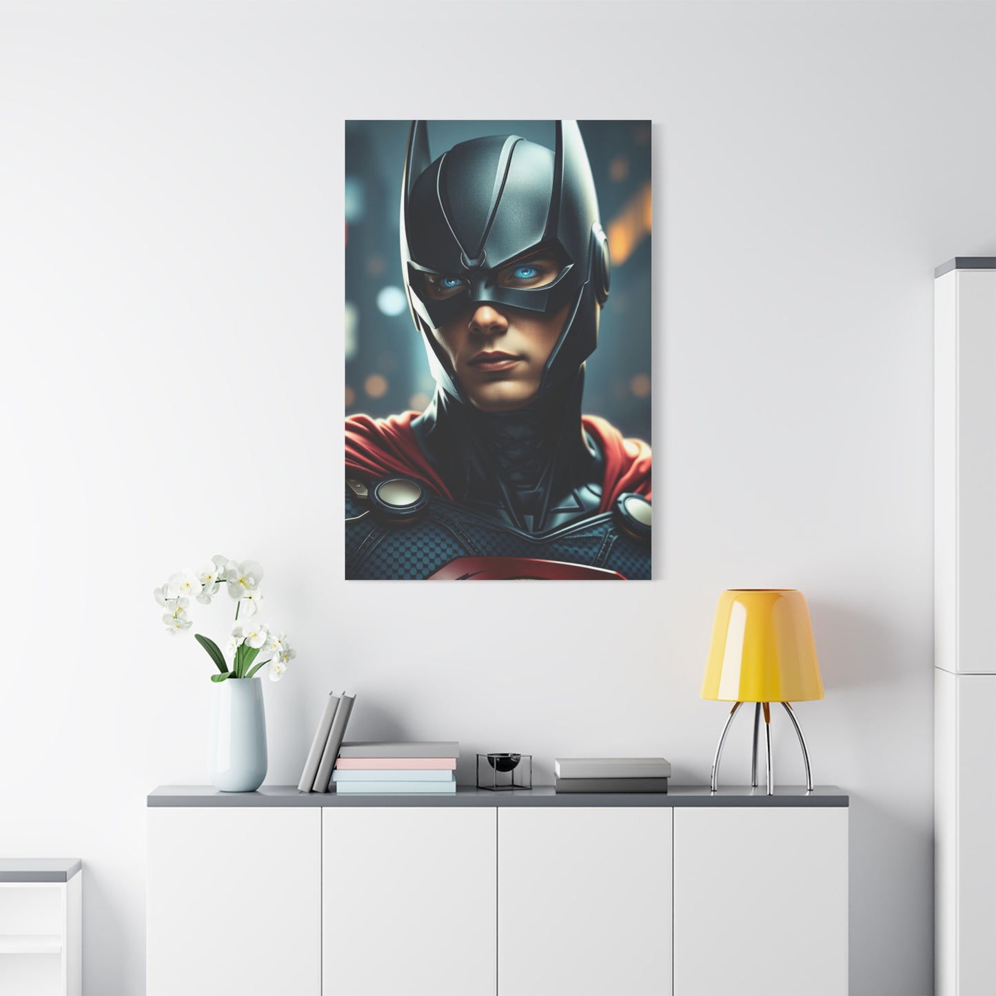 Vision Superhero Art Art Wall Art & Canvas Print