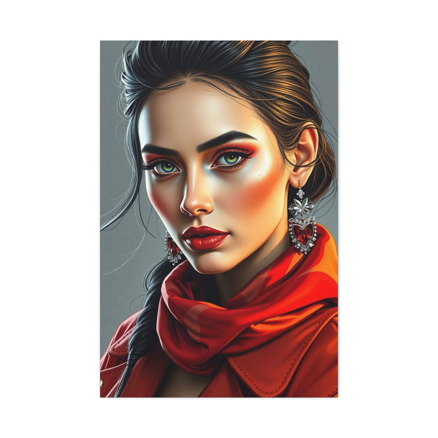 Fashion Illustration & Drawings Art Supreme Canvas Wall Art & Canvas Print