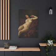 Romantic Reclining Classical Figure  Wall Art & Canvas Print