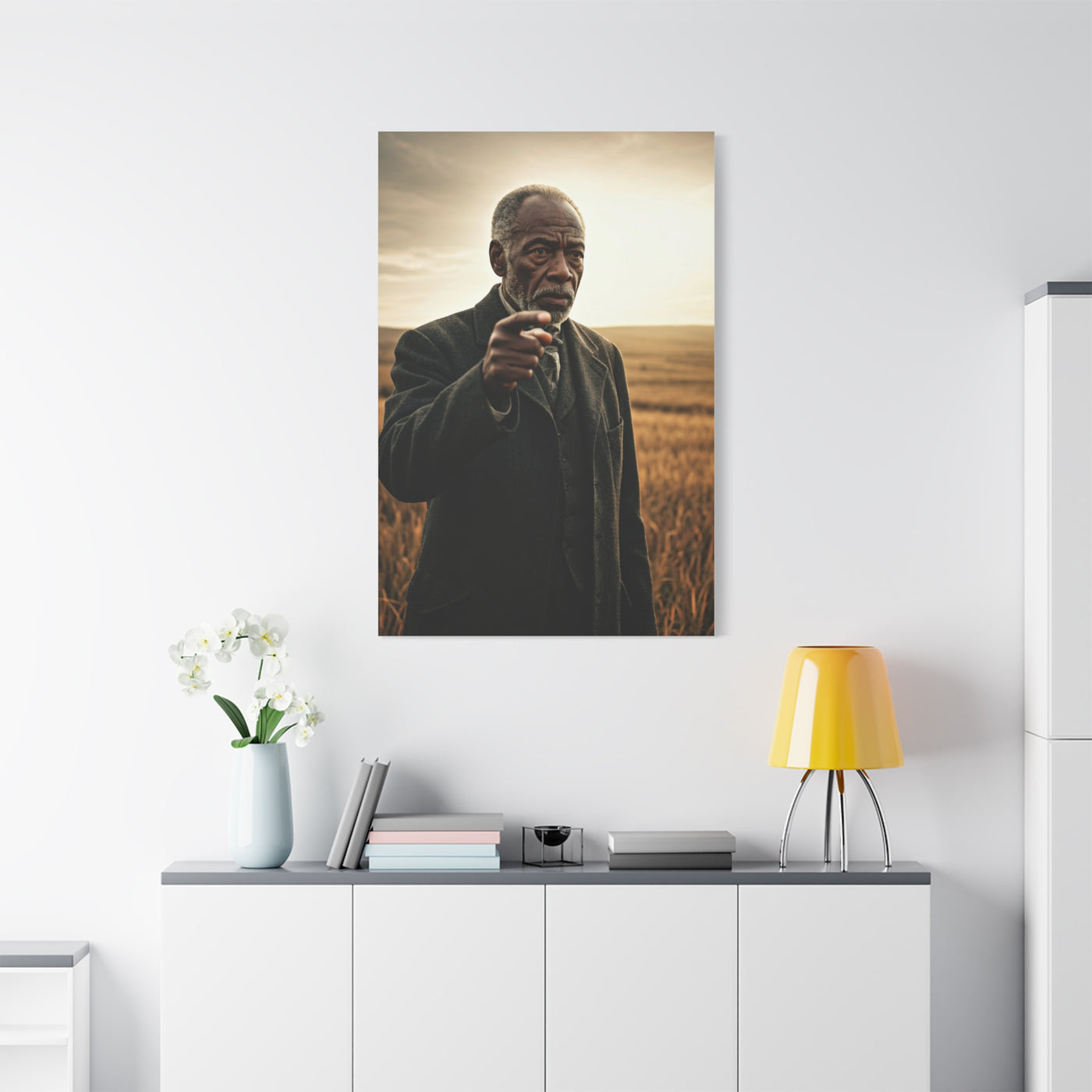 Voice of Conviction Portrait Wall Art & Canvas Prints