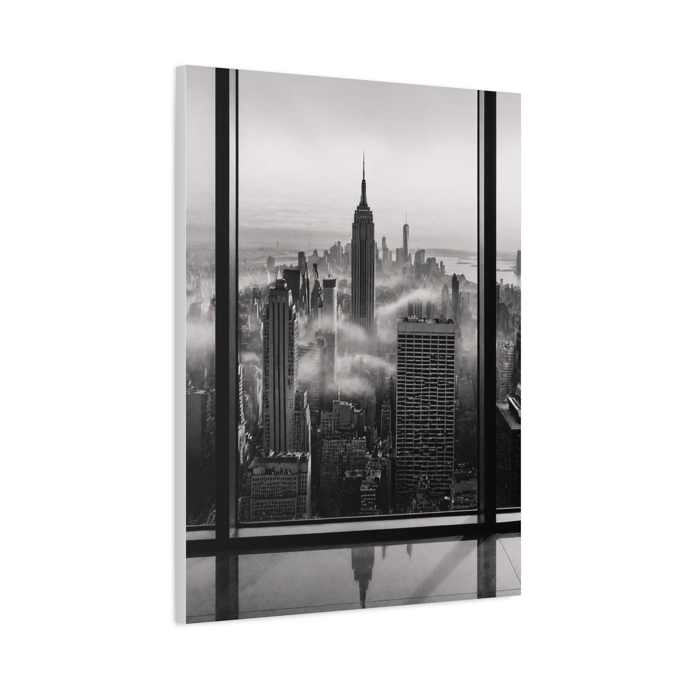 Empire State Window Perspective Wall Art & Canvas Print