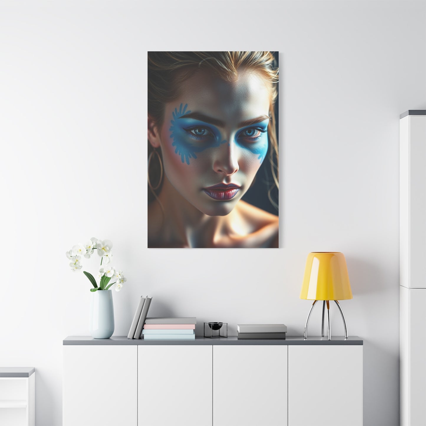 Mystic Blue Essence Wall Art & Canvas Print