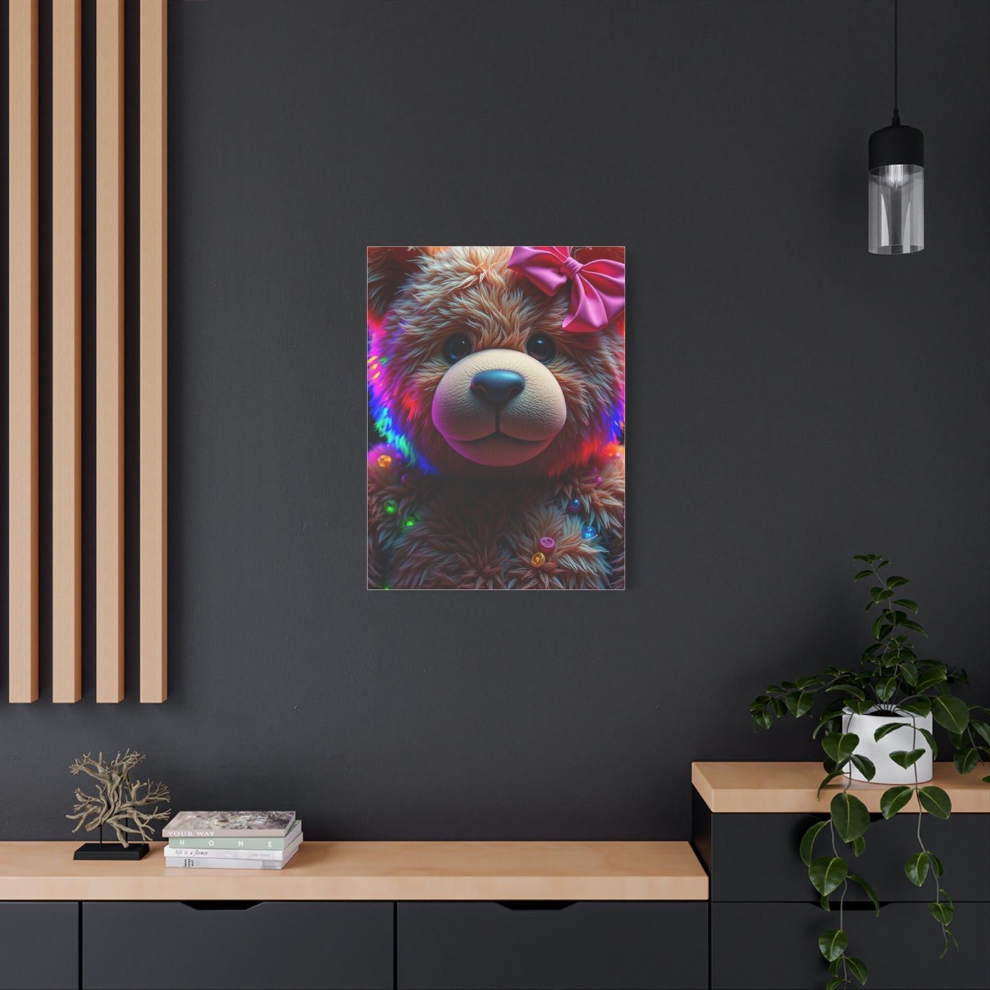 Grandiose Plush Illustration Wall Art & Canvas Print