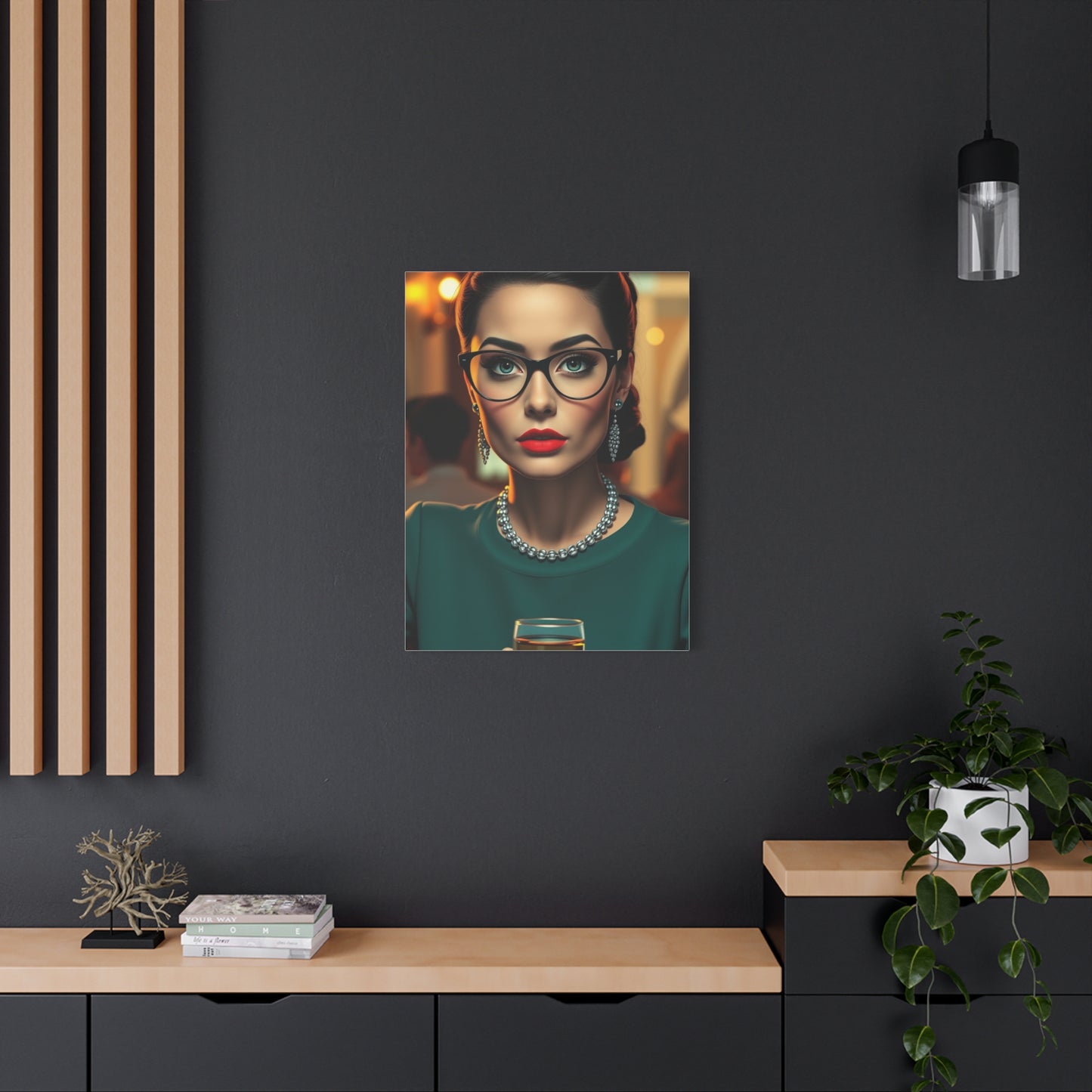 Breakfast At Tiffany’s Characters Art Refined Canvas Wall Art & Canvas Print