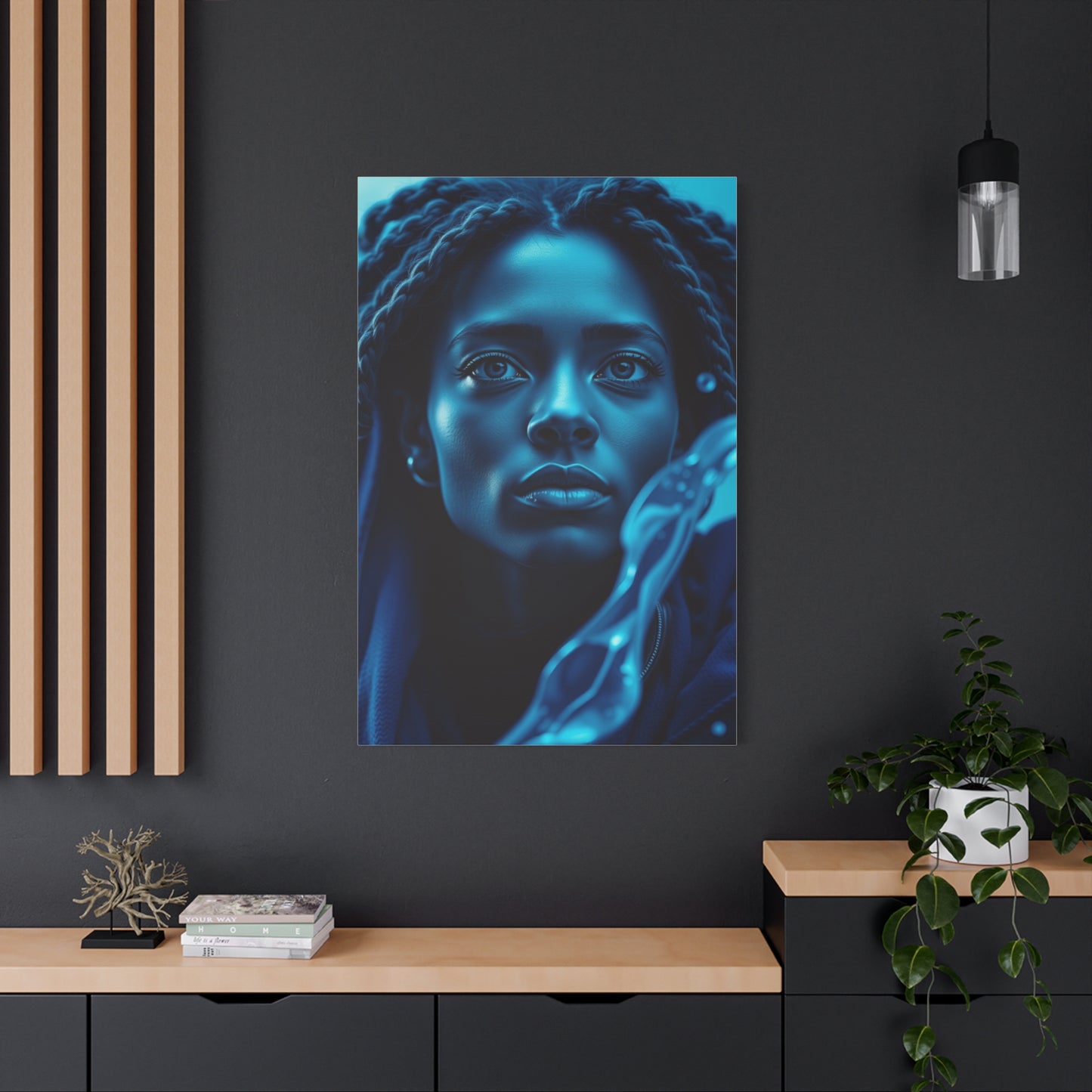 Royal Cobalt Canvas Wall Art & Canvas Print