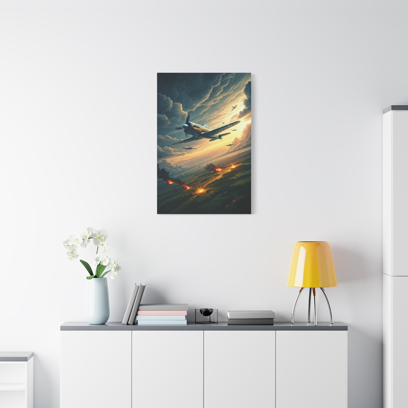 Thunderstorm Flight Vanguard Wall Art & Canvas Prints
