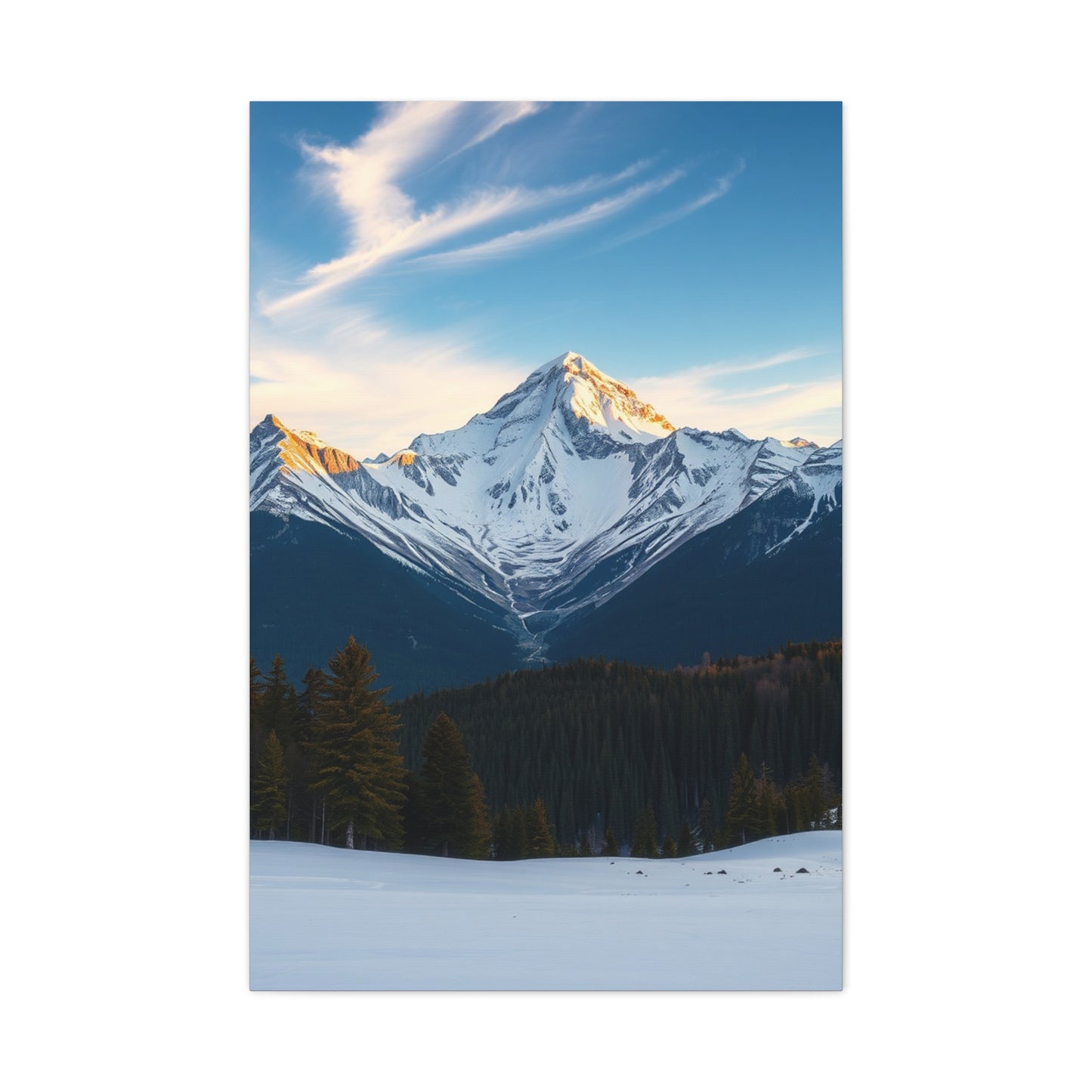 Alpine Splendor Canvas Wall Art & Canvas Print