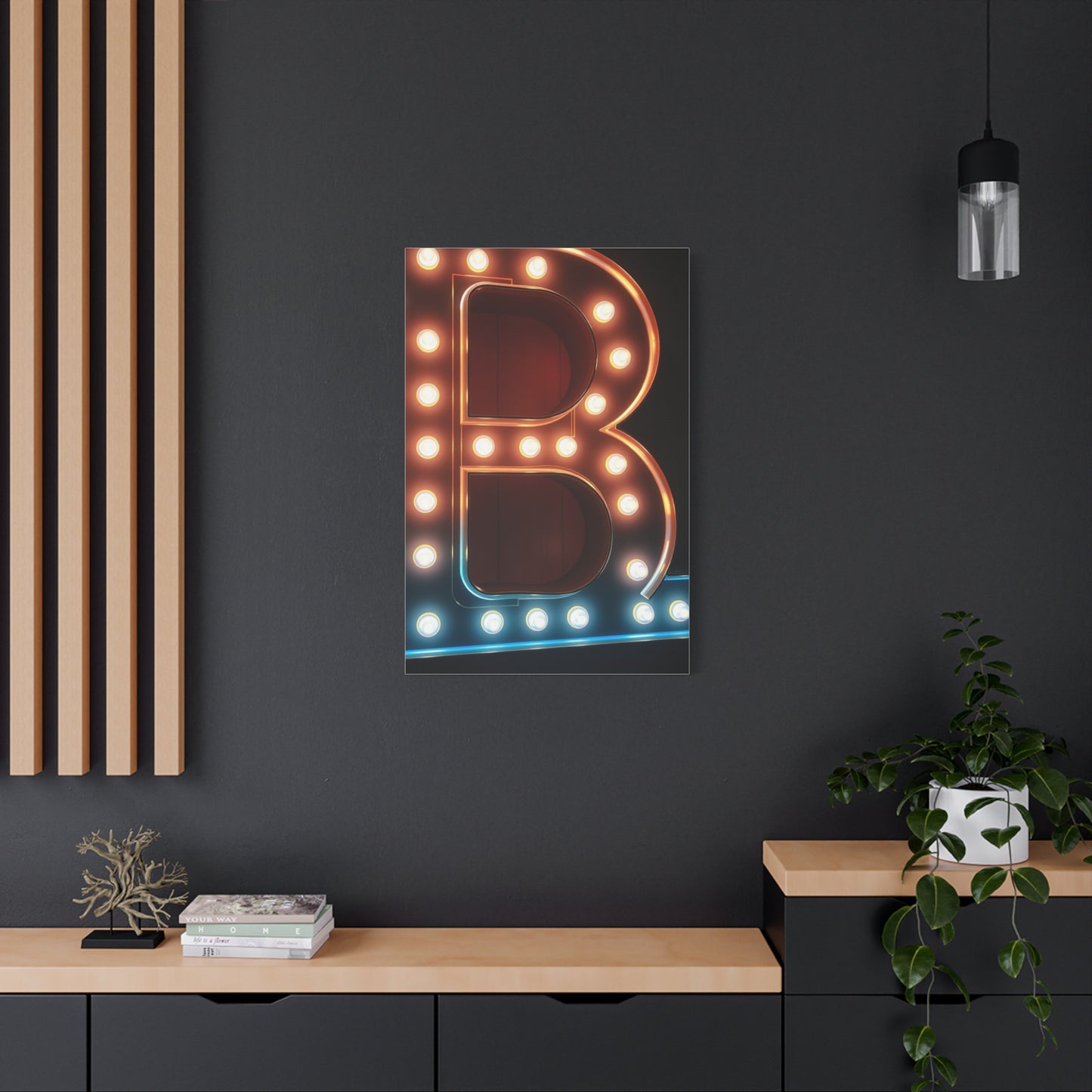 Alphabet & Letter A Art Supreme Canvas Wall Art & Canvas Print