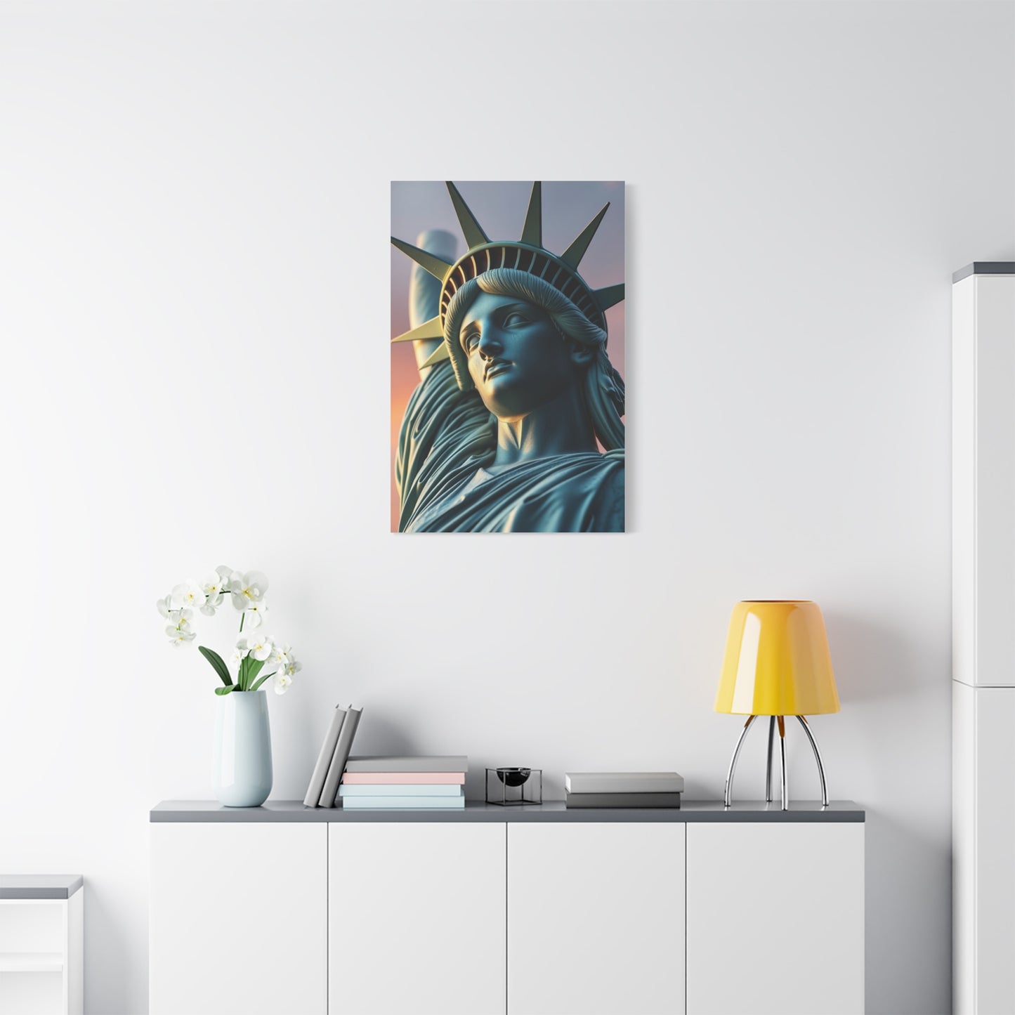 Majestic Freedom Portrait Wall Art & Canvas Print
