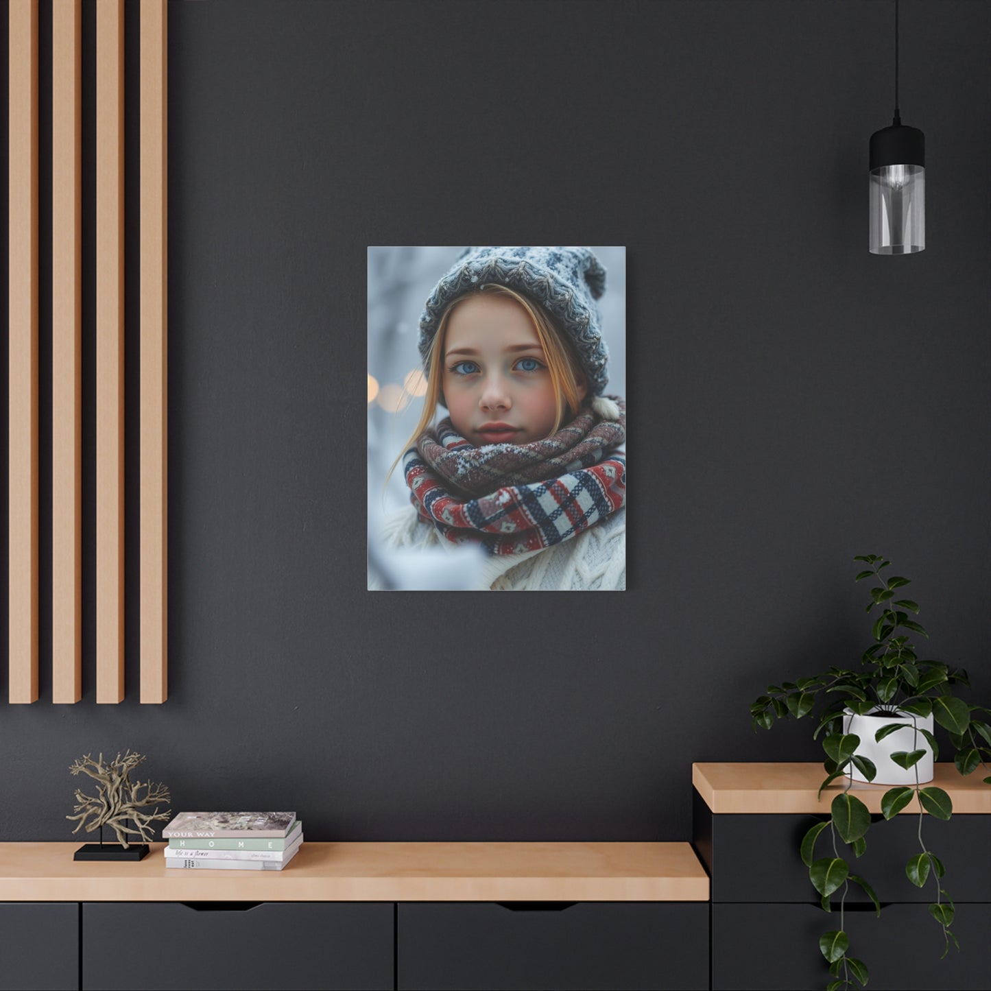 Glistening Frost Canvas Wall Art & Canvas Print