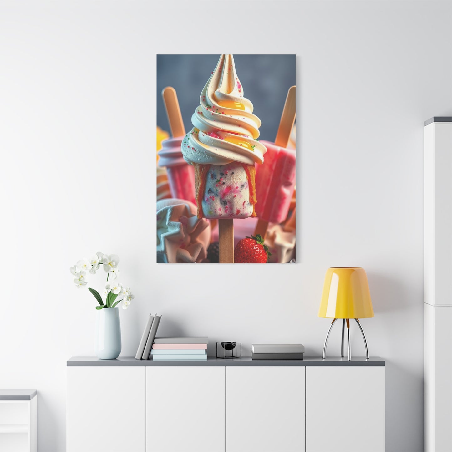 Ice Cream & Popsicle Art Supreme Gallery Wall Art & Canvas Print