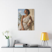 Contemporary Greek Goddess Portrait Wall Art & Canvas Print