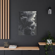 Smoke Ink Monochrome Abstract Wall Art & Canvas Print