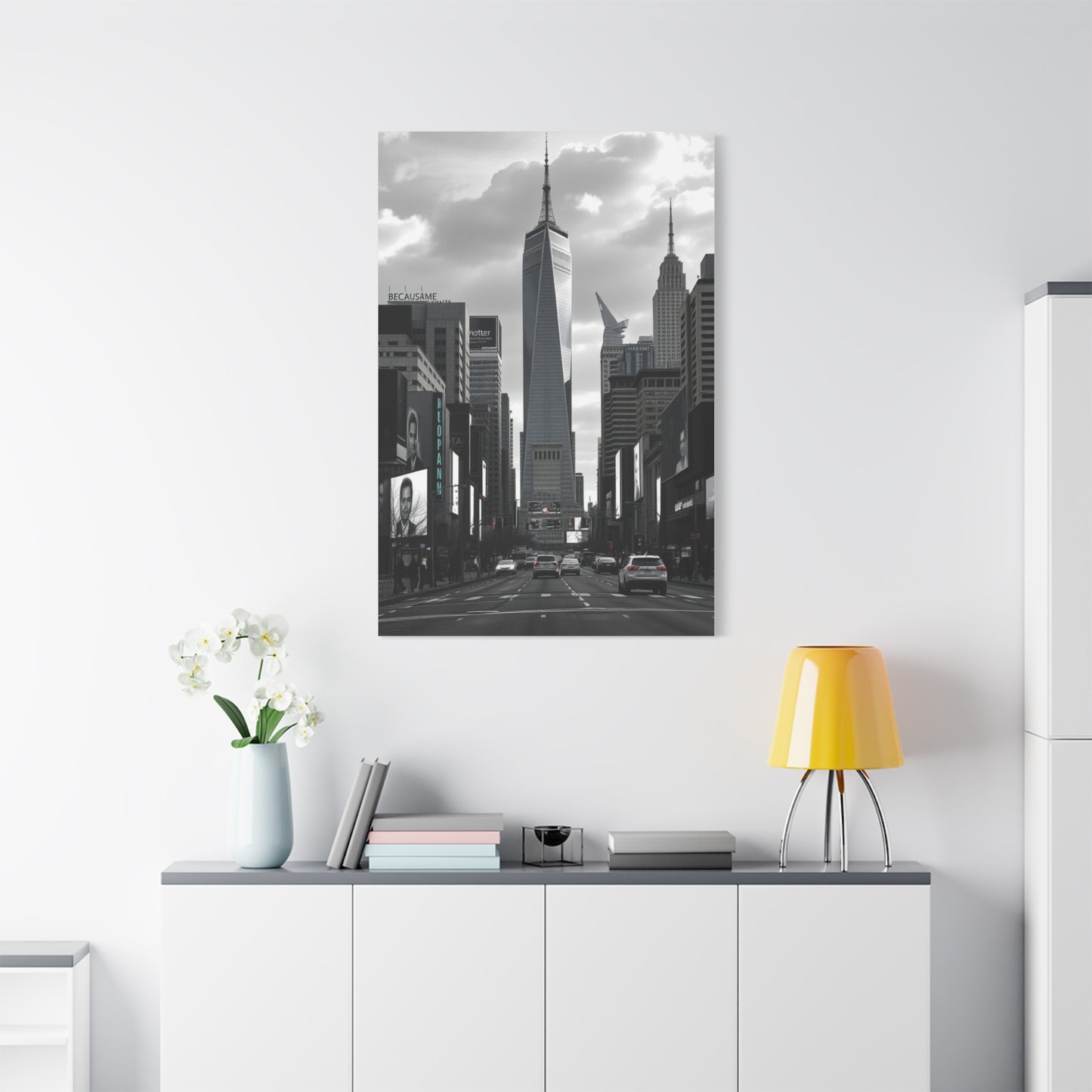 Supreme Black & White Cityscapes Art Beautiful Collection Wall Art & Canvas Print