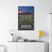 Stadium Under Lights Panorama Sports Wall Art & Canvas Print