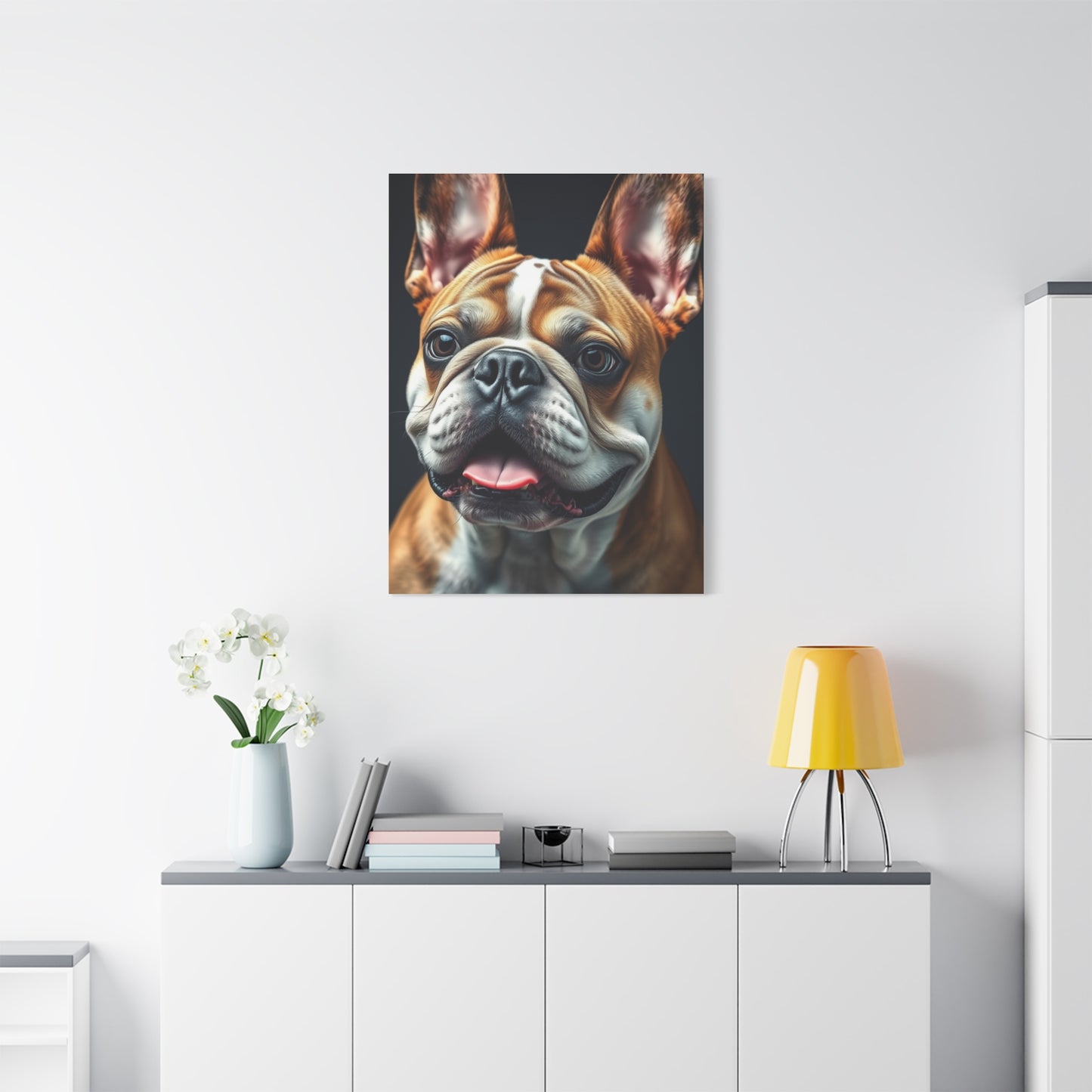 Chic Bulldog Reverie Art