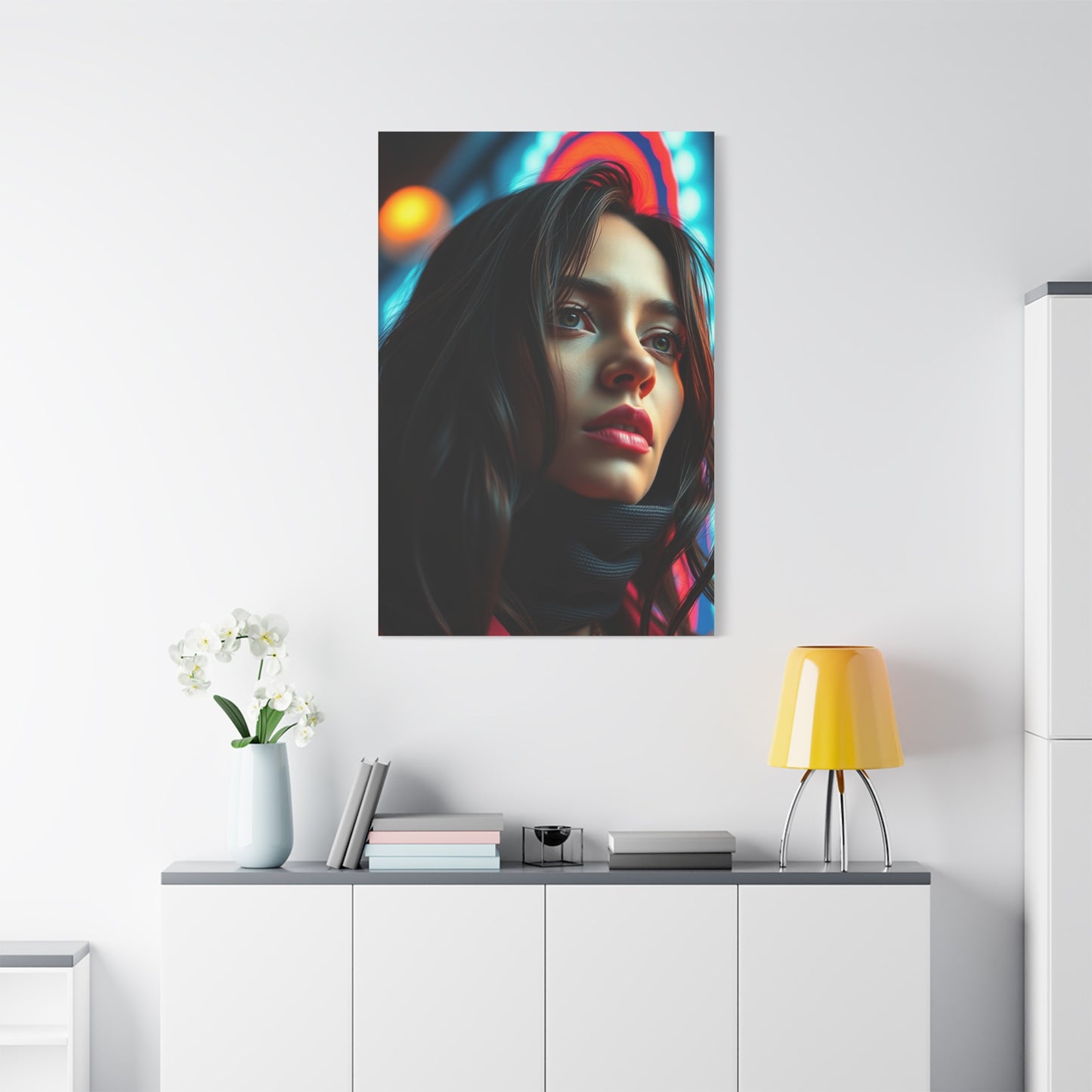 70’s Aesthetic Art Refined Canvas Wall Art & Canvas Print