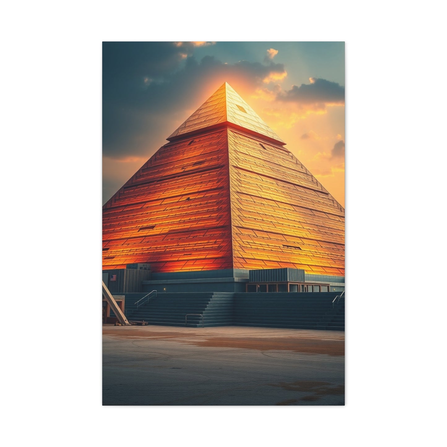 Pyramid Art Canvas Art 8 Wall Art & Canvas Print