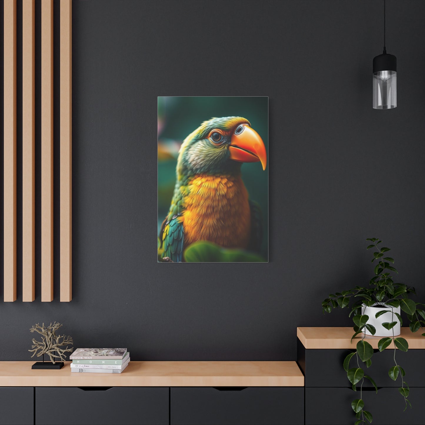 Vision Tropical Birds Art Art Wall Art & Canvas Print