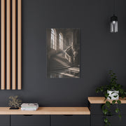Sunlit Italian Palazzo Staircase Wall Art & Canvas Print