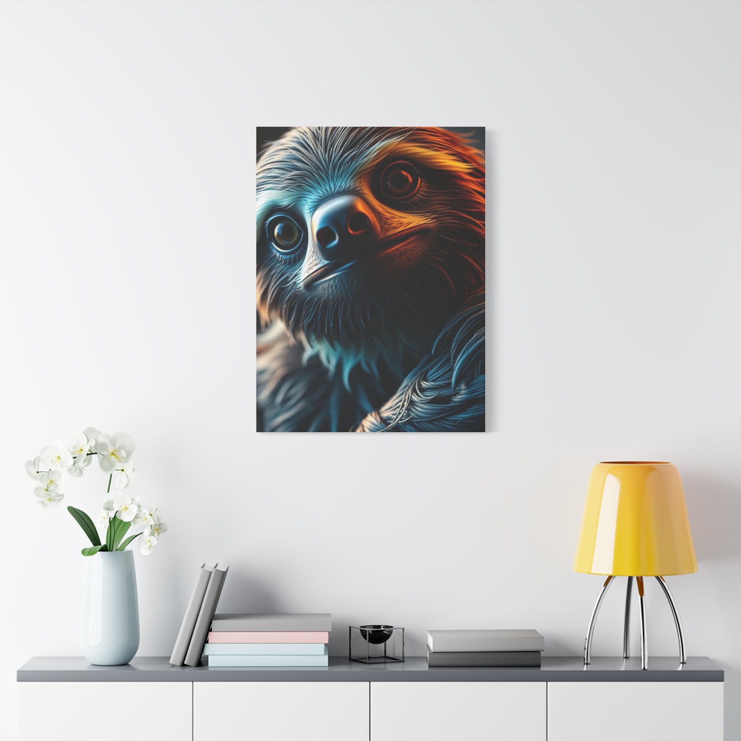 Vision Sloth Art Art Wall Art & Canvas Print