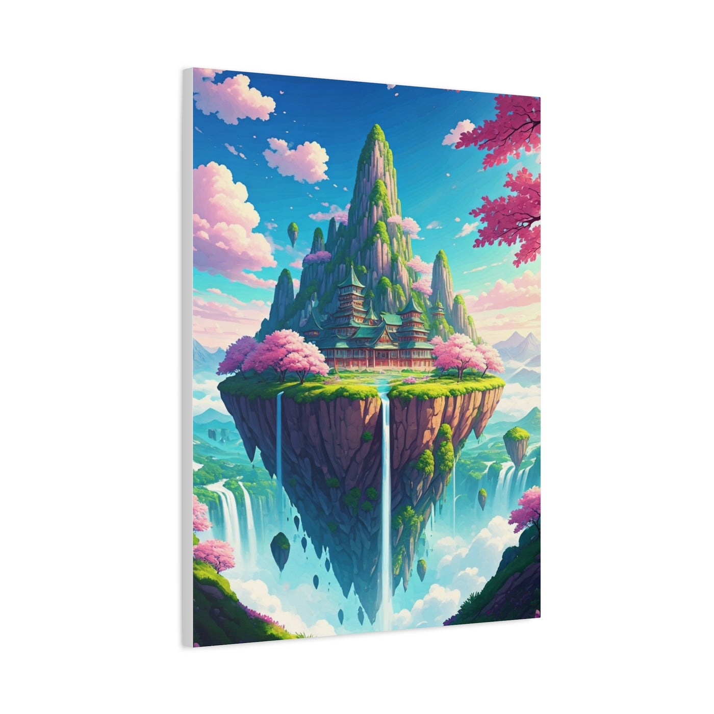 Floating Mountain Sanctuary Wall Art & Canvas Prints