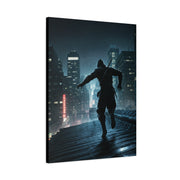 Shadow Runner Cityscape Wall Art & Canvas Prints