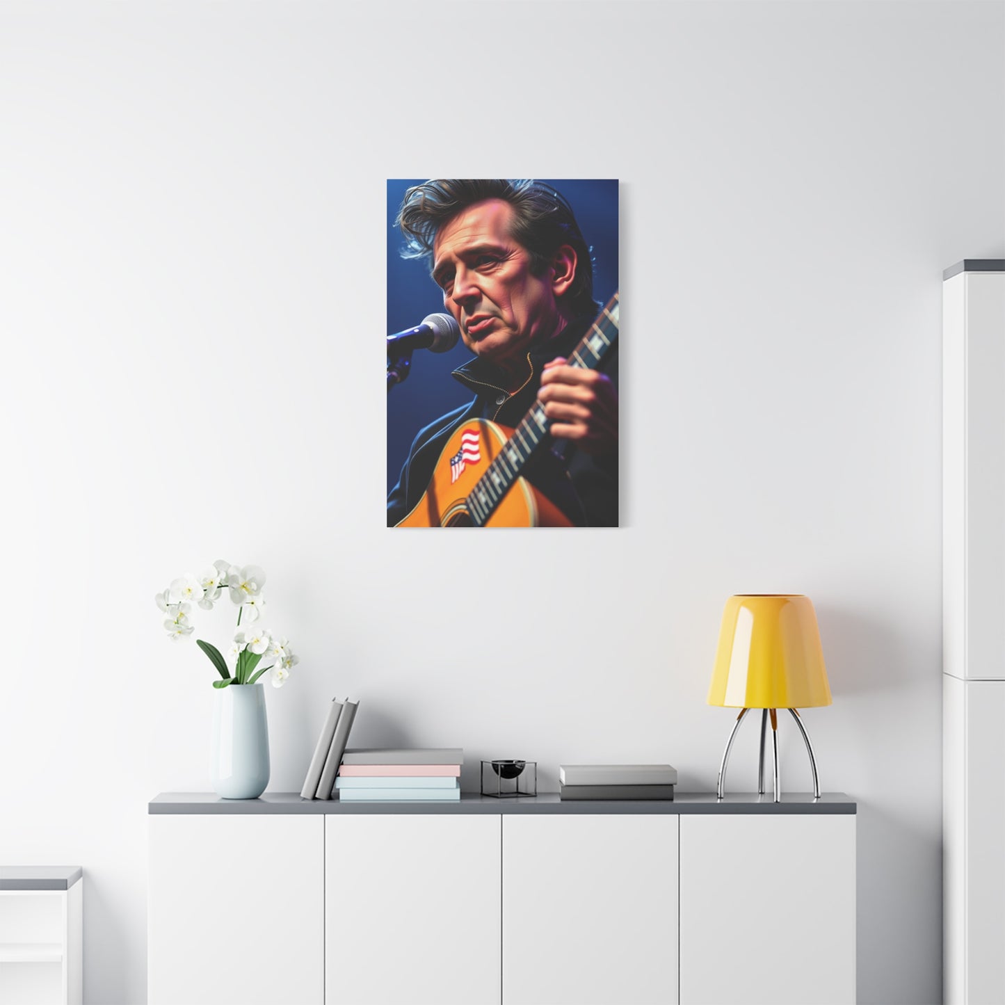 Johnny Cash Art Luxury Canvas Wall Art & Canvas Print