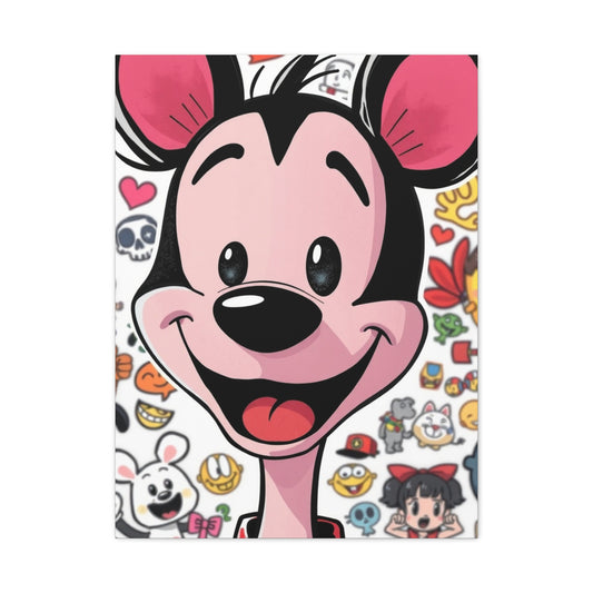 Grand Doodle Symphony Canvas Wall Art & Canvas Print