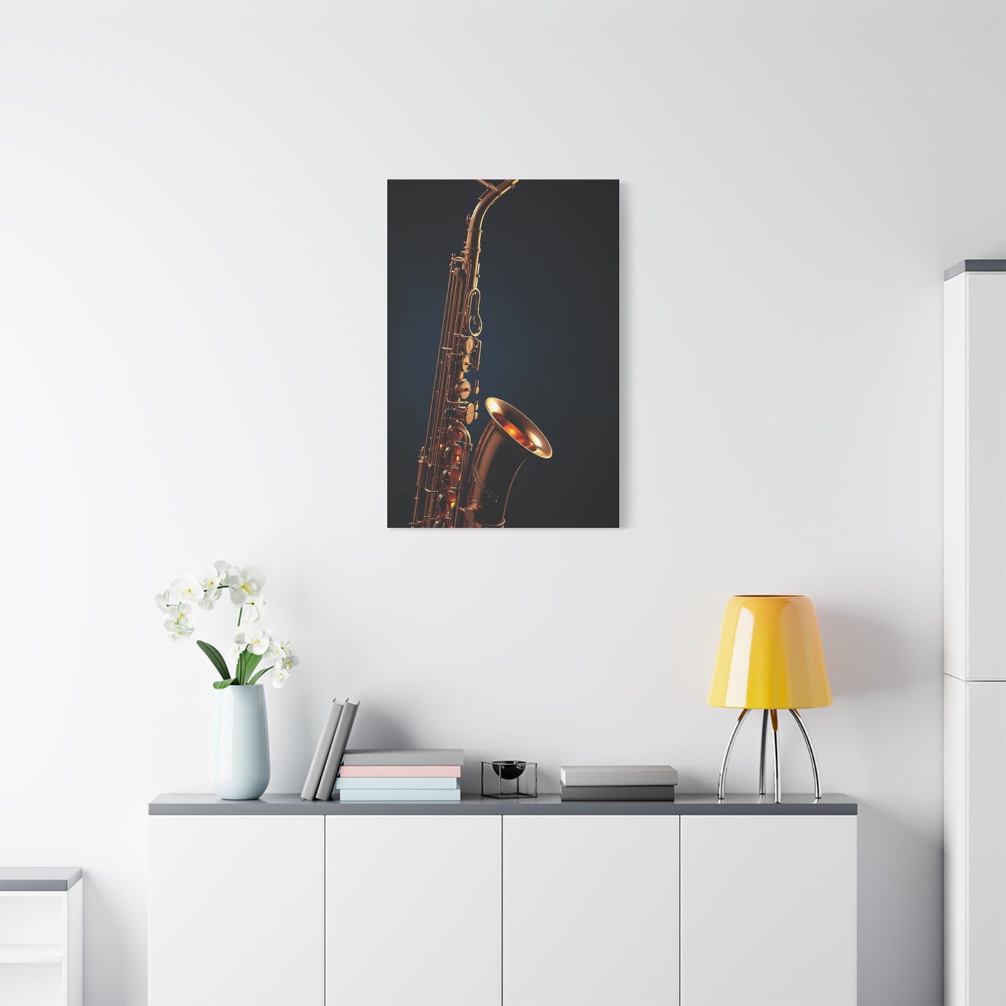Saxophone Art Canvas Art 1 Wall Art & Canvas Print