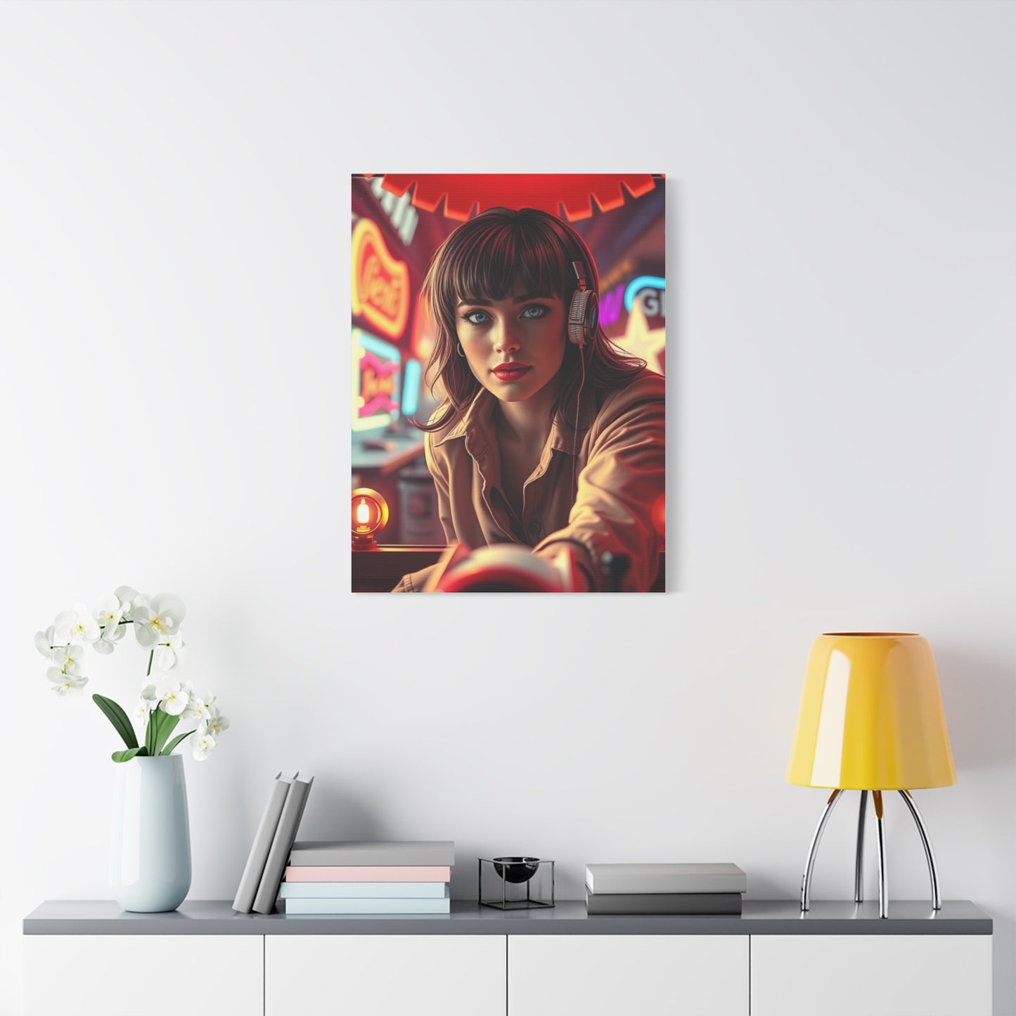Vision 70’s Nostalgia Art Art Wall Art & Canvas Print