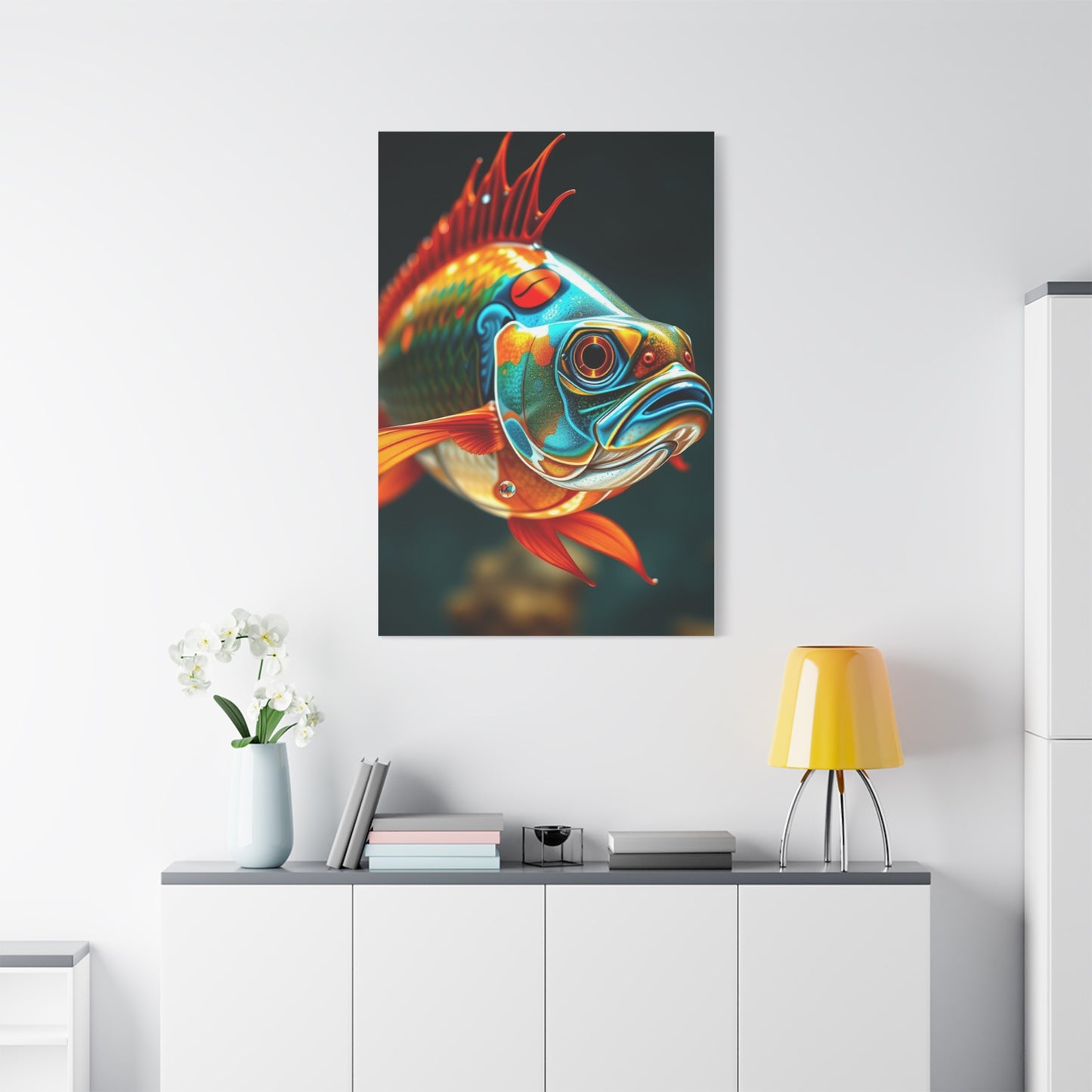 Fish Wall Art Refined Canvas Wall Art & Canvas Print