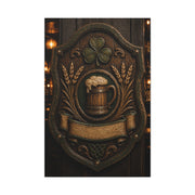 Irish Pub Heritage Crest Wall Art & Canvas Print