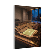Luxury Stadium Architecture Model Sports Wall Art & Canvas Print