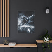 Ice Velocity Hockey Sports Wall Art & Canvas Print