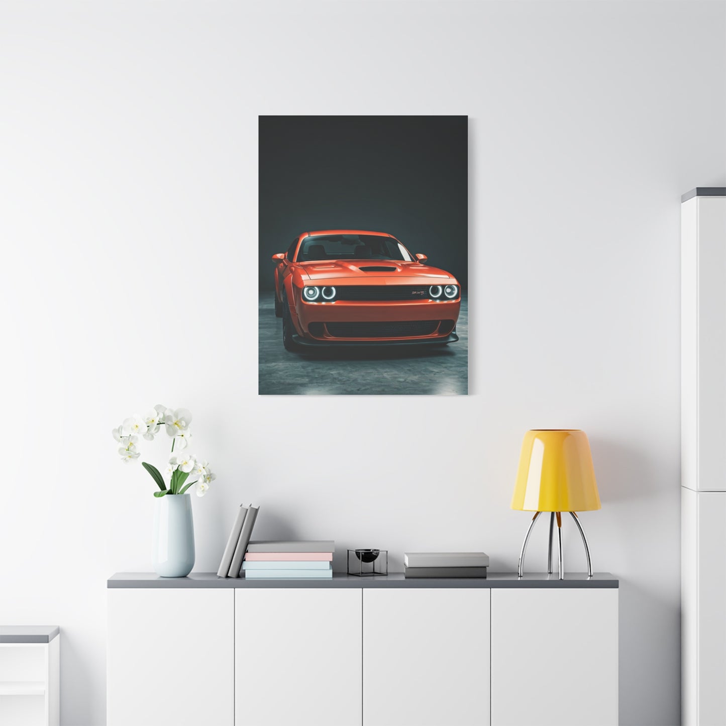 Dodge Challenger Hellcat Performance Wall Art & Canvas Prints