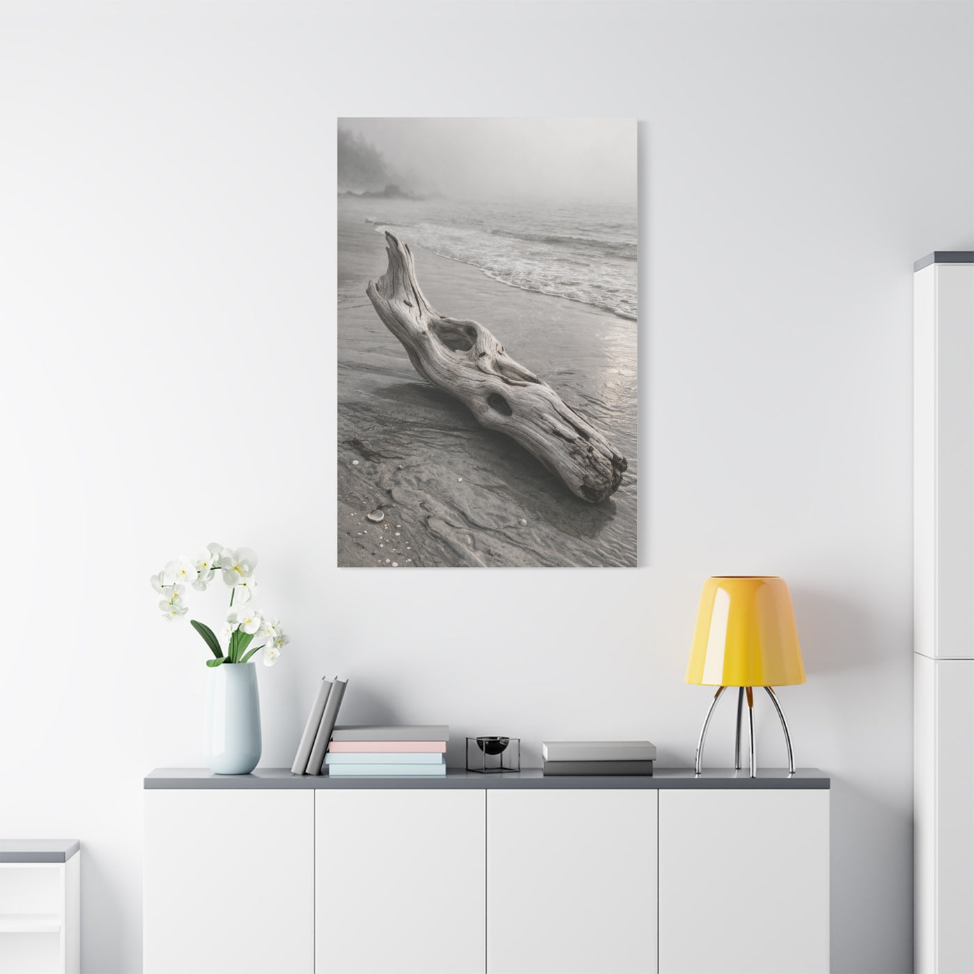 Driftwood Coastal Minimal Wall Art & Canvas Print