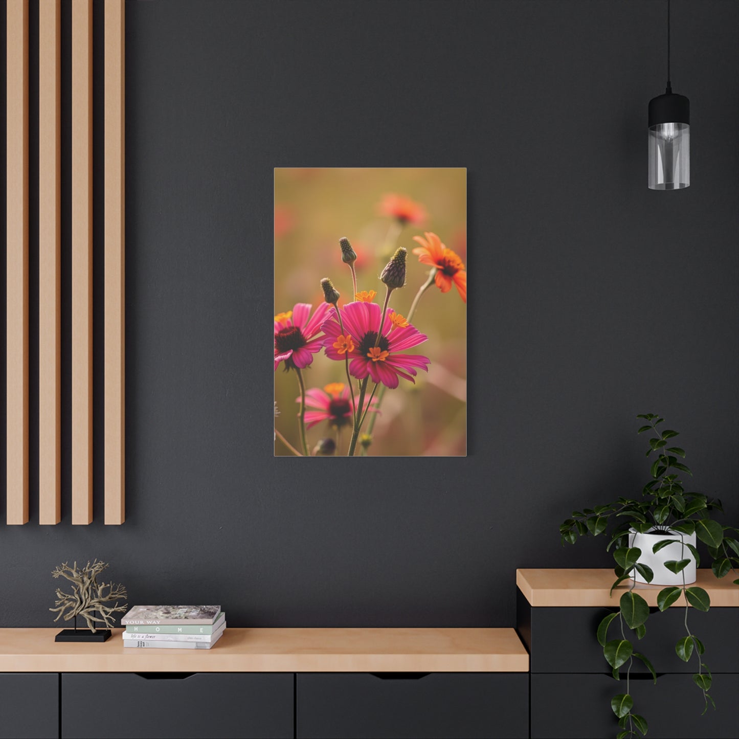 Supreme Wildflowers Art Beautiful Collection Wall Art & Canvas Print