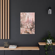 Romantic Blush NYC Dream Collage Wall Art & Canvas Print