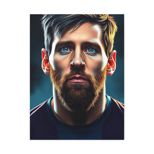 Artful Messi: Canvas Reverie Wall Art & Canvas Print