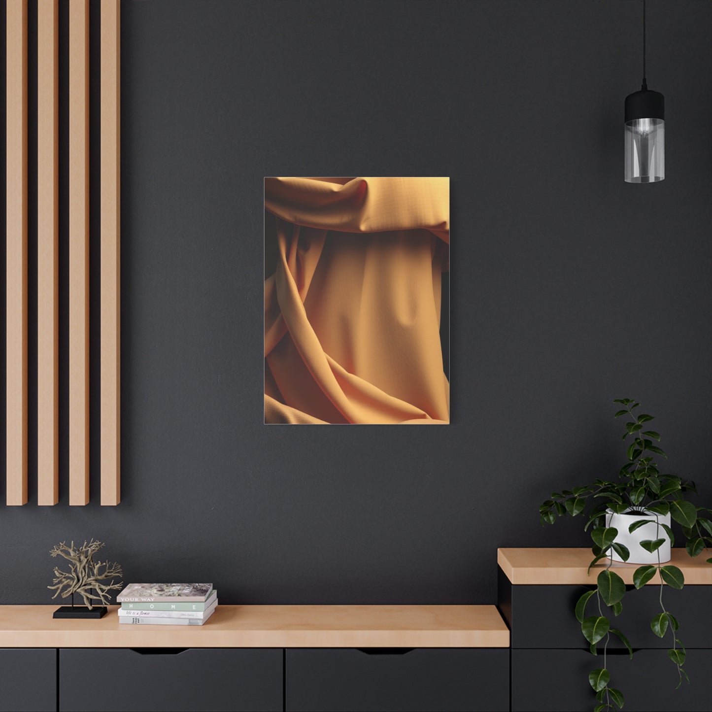 Black & Beige Art Luxury Canvas Wall Art & Canvas Print