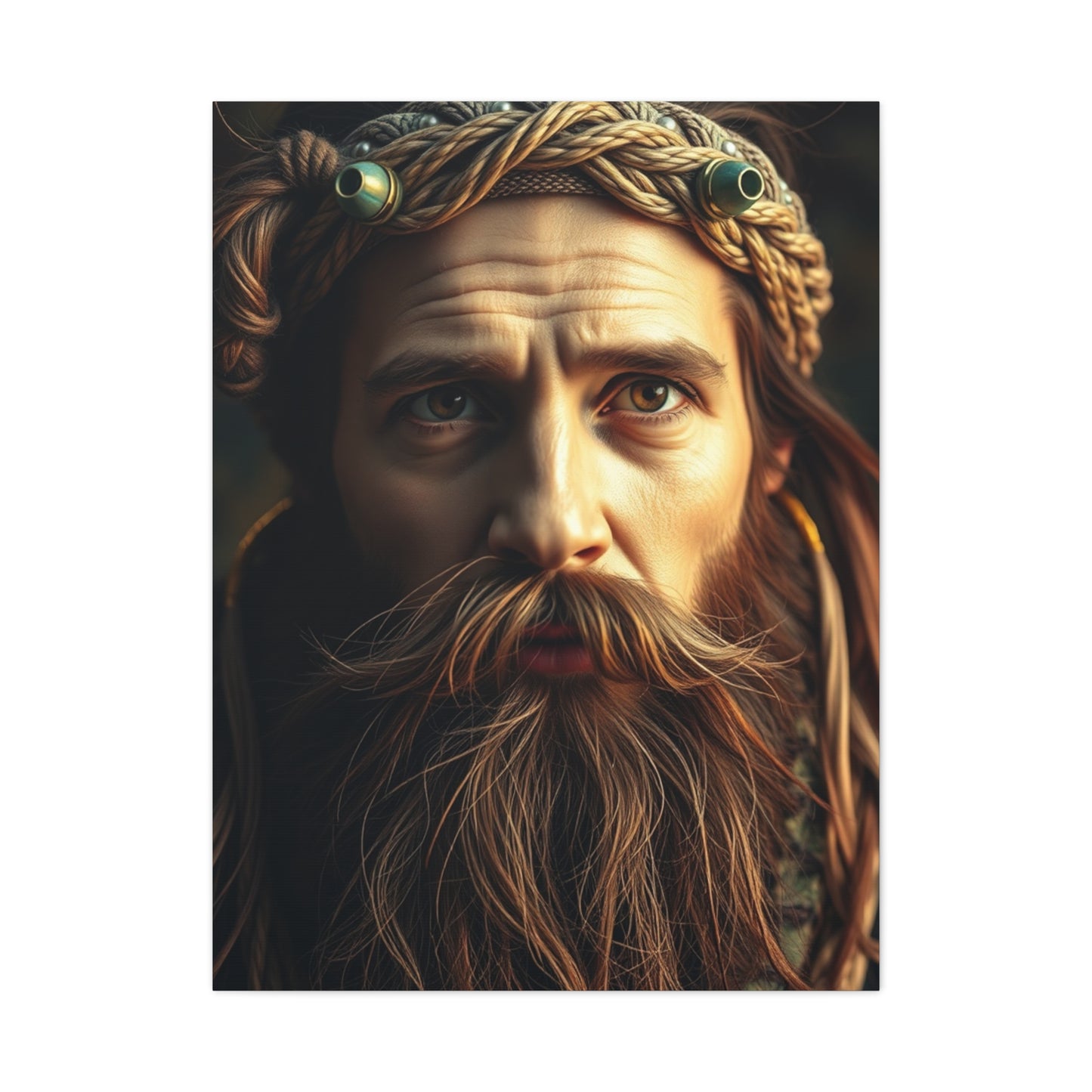 Gilded Serenity Wall Art Wall Art & Canvas Print