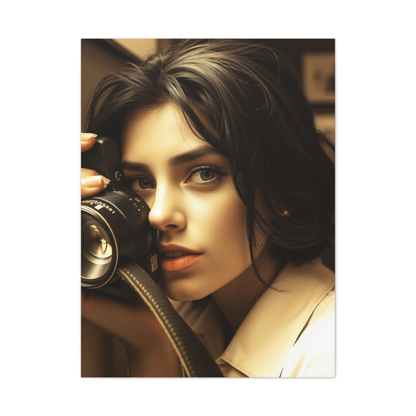 Sepia Photography Art Supreme Canvas Wall Art & Canvas Print