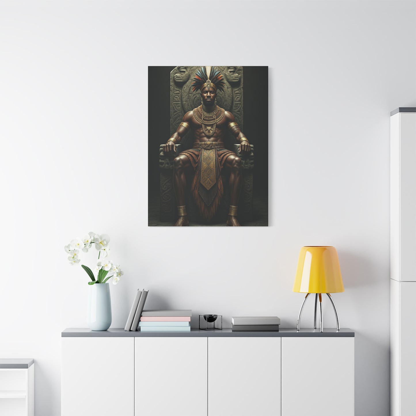 Throne of the Tribal King Wall Art & Canvas Prints