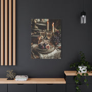 After-Dinner Wine and Fig Table Wall Art & Canvas Print