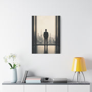 Leadership Vision Window Silhouette Wall Art & Canvas Print