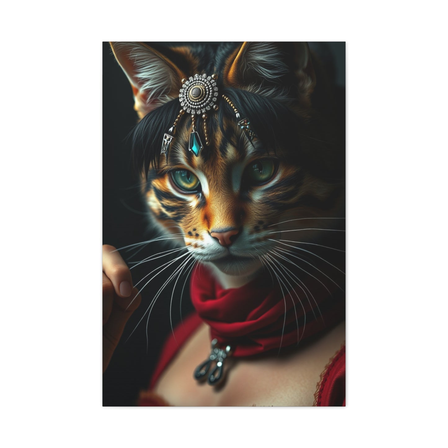 Catfight Art Supreme Canvas Wall Art & Canvas Print